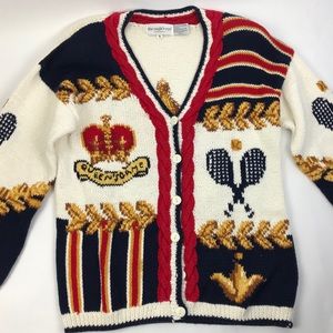 Eyes Eagle Ramie Cotton Sweater for Queen medium